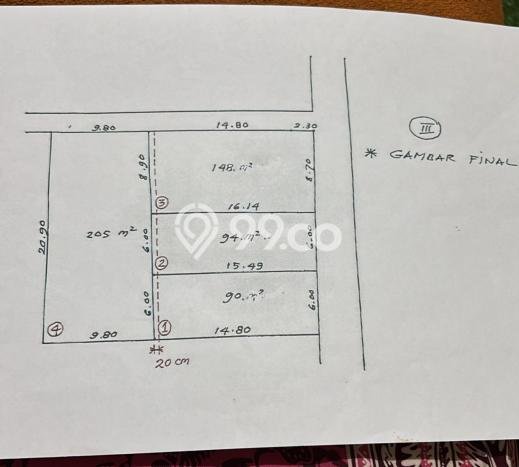 Tanah Dijual di Jakarta Timur Seluas 148m2 Strategis Tanah Dijual di Jakarta Timur Seluas 148m2 Strategis