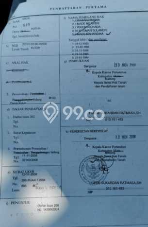 Tanah Kavling Dijual di Badung dengan Spesifikasi 2000m2 Tanah Kavling Dijual di Badung dengan Spesifikasi 2000m2