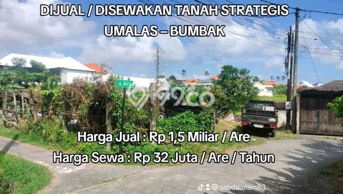 Tanah Dijual Area Strategis di Umalas Badung 2835m2 Tanah Dijual Area Strategis di Umalas Badung 2835m2