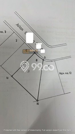 Tanah Komersial Dijual di Lippo Cikarang Cikarang 230m2 Tanah Komersial Dijual di Lippo Cikarang Cikarang 230m2