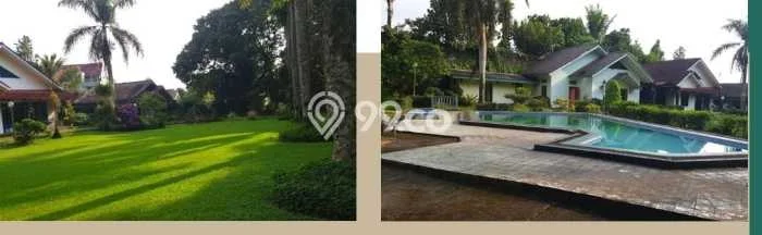 For Sale! Luxury House LT 4704m2 Desain Elegan di Puncak For Sale! Luxury House LT 4704m2 Desain Elegan di Puncak
