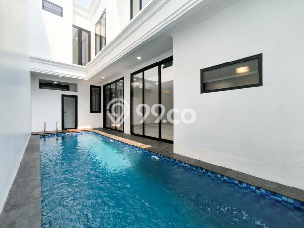 Rumah Elit LB 300m2 Siap Pakai Desain Elegan di Bintaro, Tangerang Selatan Rumah Elit LB 300m2 Siap Pakai Desain Elegan di Bintaro, Tangerang Selatan