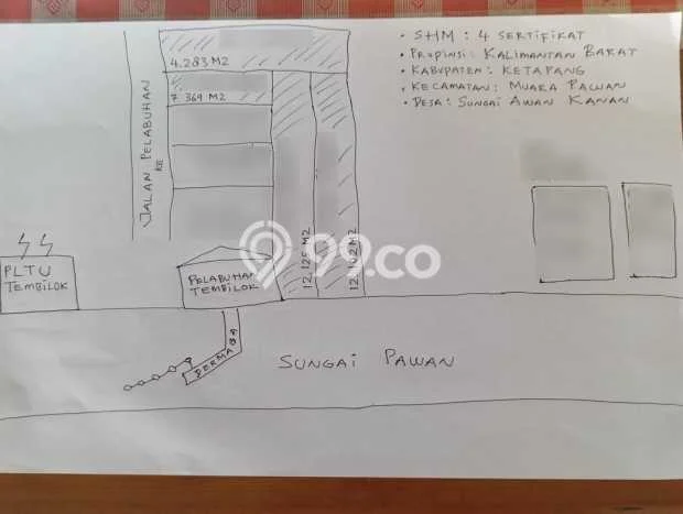Tanah Kosong Dijual di Ketapang dengan Area 35879m2 Tanah Kosong Dijual di Ketapang dengan Area 35879m2