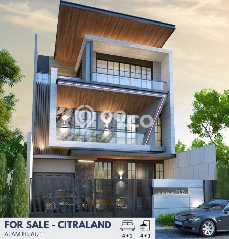 For Sale! Luxury House LT 240m2 Desain Elegan di Citraland For Sale! Luxury House LT 240m2 Desain Elegan di Citraland
