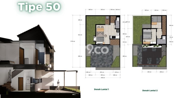 Rumah Kawasan , LT 77m2m², Bangunan 50m2m² Rumah Kawasan , LT 77m2m², Bangunan 50m2m²