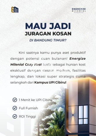 Dijual Segera Kost 8 Kamar, 8 Kamar Mandi di Cibiru, Bandung, Luas 126m2 Dijual Segera Kost 8 Kamar, 8 Kamar Mandi di Cibiru, Bandung, Luas 126m2