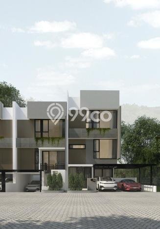 Rumah Modern 3 KT di Dago Bandung Unfurnished Rumah Modern 3 KT di Dago Bandung Unfurnished