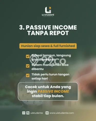 Unit Kost Dijual di Beji dengan 10 Kamar Tidur & Luas Bangunan 195m2 Unit Kost Dijual di Beji dengan 10 Kamar Tidur & Luas Bangunan 195m2