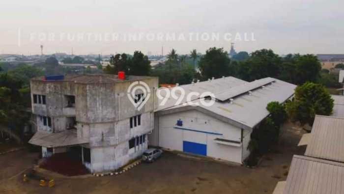 Gudang Dijual di Tangerang LT 22185m2 & LB 12261m2 Lokasi Terbaik! Gudang Dijual di Tangerang LT 22185m2 & LB 12261m2 Lokasi Terbaik!