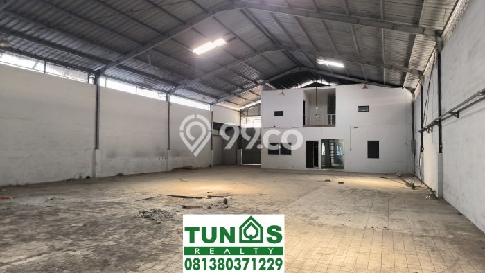 Gudang untuk disewa di Tangerang punya LT 1100m2 & LB 800m2 harga sewa kompetitif Gudang untuk disewa di Tangerang punya LT 1100m2 & LB 800m2 harga sewa kompetitif