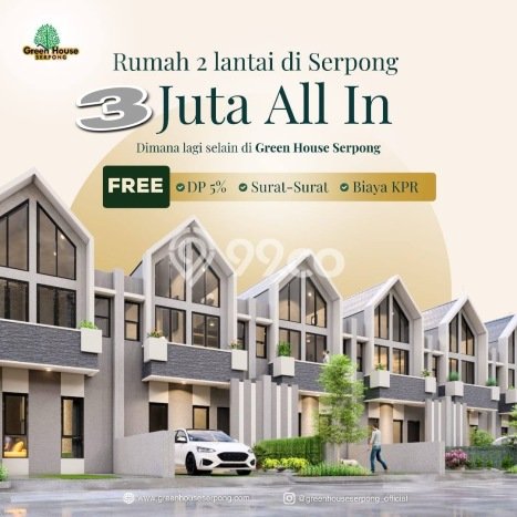 Rumah Baru 2 Lantai Kawsan Serpong Selatan 15 menit Stasiun Cisauk Rumah Baru 2 Lantai Kawsan Serpong Selatan 15 menit Stasiun Cisauk