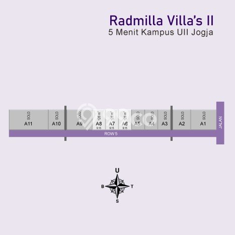 Vila Strategis di Sleman, Luas 126m2m², Dekat Sleman, Sleman, Sleman Vila Strategis di Sleman, Luas 126m2m², Dekat Sleman, Sleman, Sleman