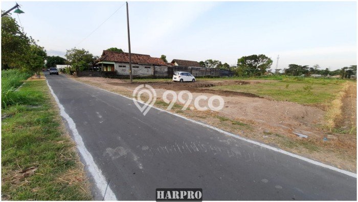Tanah Bisnis di Prambanan, Luas 91m², Lokasi Strategis Tanah Bisnis di Prambanan, Luas 91m², Lokasi Strategis