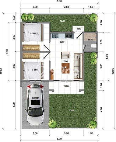 Rumah Lokasi Strategis area Imogiri, Yogyakarta, LT 109m2m² LB 50m2m² Rumah Lokasi Strategis area Imogiri, Yogyakarta, LT 109m2m² LB 50m2m²