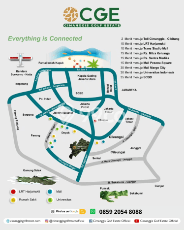 Tanah di Cimanggis, Depok Luas 263m2 Dijual Segera Tanah di Cimanggis, Depok Luas 263m2 Dijual Segera