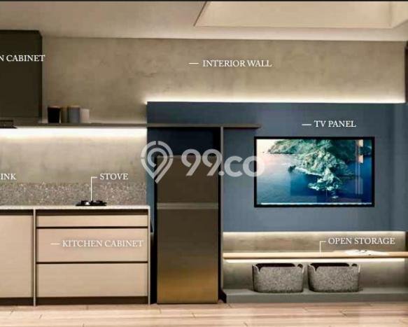 Apartemen Cozy Dijual di Tangerang Spesifikasi 1 KT, 1 KM Apartemen Cozy Dijual di Tangerang Spesifikasi 1 KT, 1 KM
