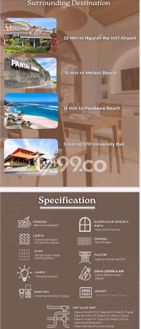 Jual Rumah Modern 2 KT di Nusa Dua, Badung Jual Rumah Modern 2 KT di Nusa Dua, Badung