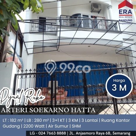 Ruko Dijual Lokasi Emas di Semarang Timur Luas 280m2 Ruko Dijual Lokasi Emas di Semarang Timur Luas 280m2