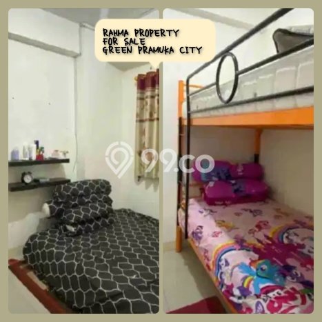 Hunian Apartemen 2 KT 1 KM Dijual di Cempaka Putih Jakarta Pusat, Luas 33m2 Hunian Apartemen 2 KT 1 KM Dijual di Cempaka Putih Jakarta Pusat, Luas 33m2