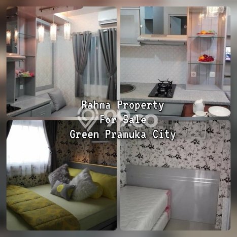 Hunian Apartemen 2 KT 1 KM Dijual di Cempaka Putih Jakarta Pusat, Luas 33m2 Hunian Apartemen 2 KT 1 KM Dijual di Cempaka Putih Jakarta Pusat, Luas 33m2