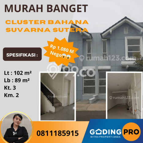 Jual Rumah Bagus Siap Huni LB 89m2 di Cikupa, Tangerang Jual Rumah Bagus Siap Huni LB 89m2 di Cikupa, Tangerang