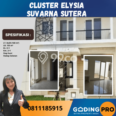 Rumah Luas Asri 3 KT Siap Huni di Suvarna Sutera Tangerang Rumah Luas Asri 3 KT Siap Huni di Suvarna Sutera Tangerang