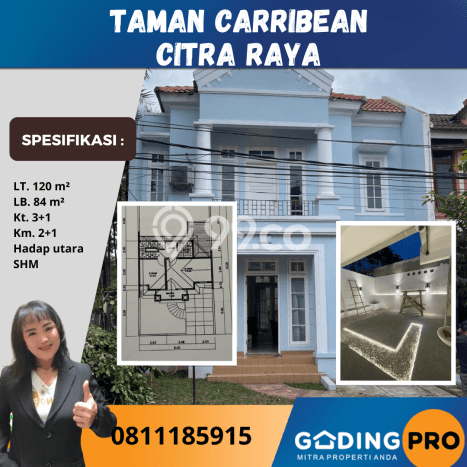 Rumah Minimalis 3 Kamar LT 120m2 di Cikupa Citra Raya Rumah Minimalis 3 Kamar LT 120m2 di Cikupa Citra Raya