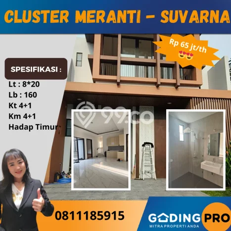 Rumah sewa siap pakai 4 Kamar Tidur di Suvarna Sutera, Tangerang Rumah sewa siap pakai 4 Kamar Tidur di Suvarna Sutera, Tangerang
