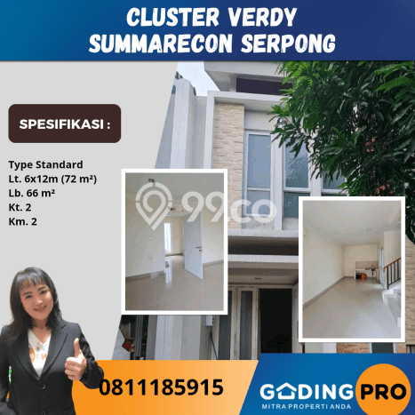 Rumah Luas Asri 2 KT Siap Pakai di Gading Serpong Tangerang Rumah Luas Asri 2 KT Siap Pakai di Gading Serpong Tangerang