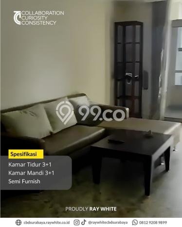 Hunian Apartemen Mewah & Eksklusif 4 BR di Dukuh Pakis, Surabaya Hunian Apartemen Mewah & Eksklusif 4 BR di Dukuh Pakis, Surabaya