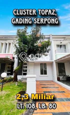 Hunian Nyaman Asri 3 KT Siap Pakai di Gading Serpong Tangerang Hunian Nyaman Asri 3 KT Siap Pakai di Gading Serpong Tangerang