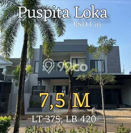Hunian Mewah LB 420m2 Siap Huni Desain Elegan di BSD Puspita Loka, Tangerang Hunian Mewah LB 420m2 Siap Huni Desain Elegan di BSD Puspita Loka, Tangerang