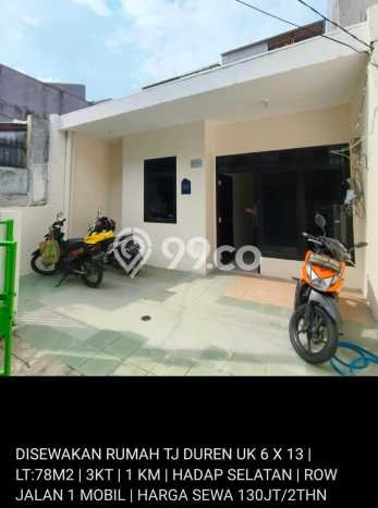 Disewakan Rumah Murah di Tanjung Duren Selatan Jakarta Barat Punya 3 Kamar Tidur Disewakan Rumah Murah di Tanjung Duren Selatan Jakarta Barat Punya 3 Kamar Tidur