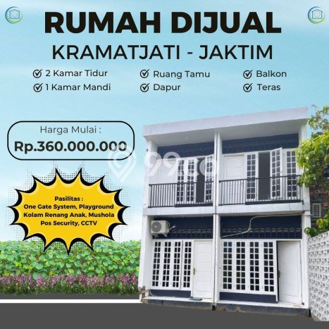 Jual Rumah Murah Meriah Kramat Jati Punya 2 Kamar & LT 20m2 Jual Rumah Murah Meriah Kramat Jati Punya 2 Kamar & LT 20m2