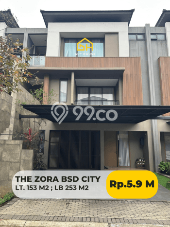 HARGA SPECIAL! Rumah Asri di BSD City, Luas 153m² Bangunan 273m² HARGA SPECIAL! Rumah Asri di BSD City, Luas 153m² Bangunan 273m²