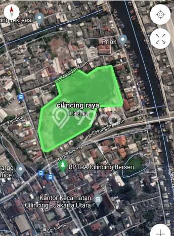 Tanah untuk Dijual Lokasi Cilincing, Jakarta Utara Luas 19214m2 SHM Tanah untuk Dijual Lokasi Cilincing, Jakarta Utara Luas 19214m2 SHM