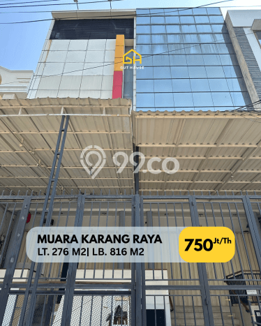 Unit Ruko Disewakan di Muara Karang di Area Ramai & Strategis Unit Ruko Disewakan di Muara Karang di Area Ramai & Strategis