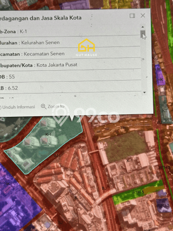Jarang Ada! Tanah di Senen Punya Luas 3915m2 - Jarang Ada! Tanah di Senen Punya Luas 3915m2 -