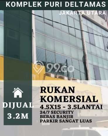 Ruko Dijual Lokasi Emas di Penjaringan Luas 326m2 Ruko Dijual Lokasi Emas di Penjaringan Luas 326m2