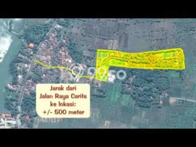 Lahan untuk Dijual Lokasi Carita, Pandeglang Luas 22433m2 SHM Lahan untuk Dijual Lokasi Carita, Pandeglang Luas 22433m2 SHM