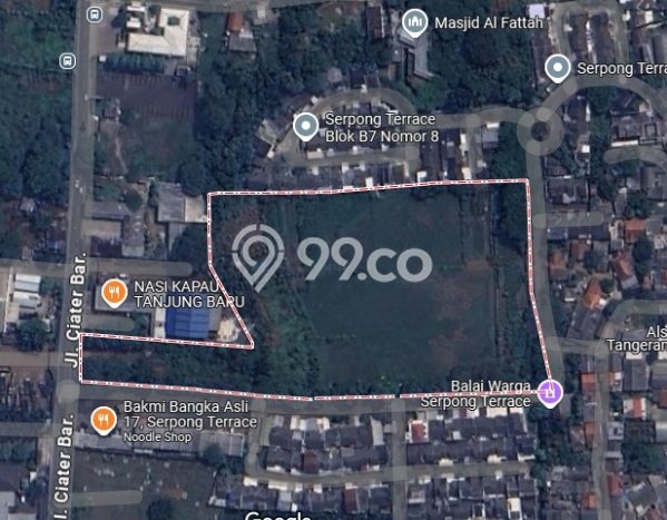 Kavling Tanah Dijual di Serpong Tangerang Selatan Spesifikasi 17000m2 Kavling Tanah Dijual di Serpong Tangerang Selatan Spesifikasi 17000m2