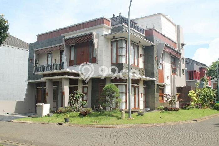 For Sale! Luxury House LT 426m2 Desain Modern di BSD Delatinos For Sale! Luxury House LT 426m2 Desain Modern di BSD Delatinos