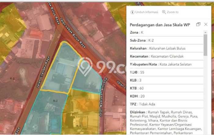 Unit Komersial Dijual di Jakarta Selatan LT 1539m2 & LB 1600m2 Unit Komersial Dijual di Jakarta Selatan LT 1539m2 & LB 1600m2