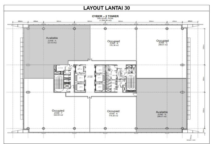 Unit Kantor Tersedia di Kuningan Spesifikasi LB 321m2 Unit Kantor Tersedia di Kuningan Spesifikasi LB 321m2