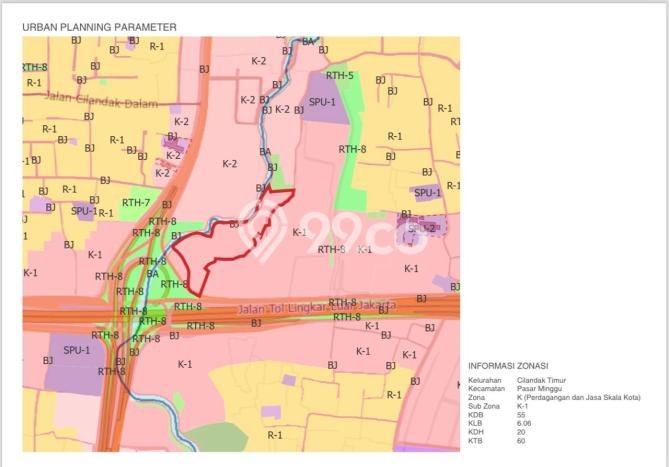 Dijual Tanah di Jakarta Selatan, Luas 25000m2 - Dijual Tanah di Jakarta Selatan, Luas 25000m2 -