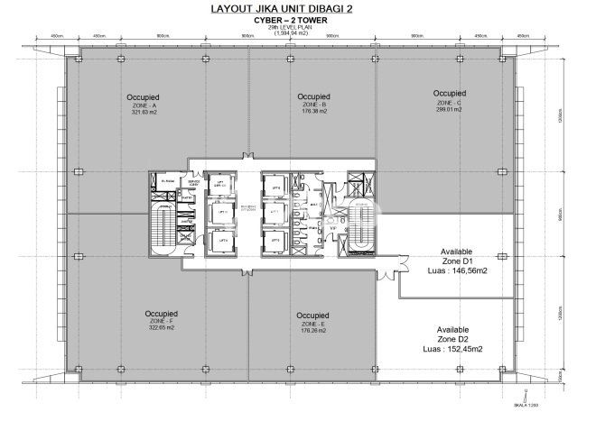 Unit Kantor Tersedia di Kuningan Spesifikasi LB 321m2 Unit Kantor Tersedia di Kuningan Spesifikasi LB 321m2
