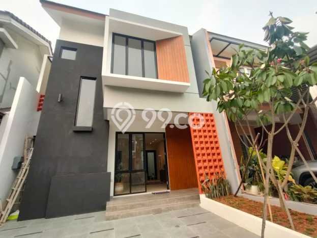 Rumah Minimalis 4 KT LT 98m2 di BSD Nusaloka Rumah Minimalis 4 KT LT 98m2 di BSD Nusaloka