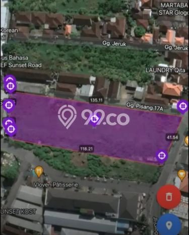 Tanah Kosong Dijual di Badung dengan Area 4900m2 Tanah Kosong Dijual di Badung dengan Area 4900m2