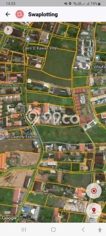 Kavling Tanah untuk Dijual di canggu, Badung, Luas 1725m2 Kavling Tanah untuk Dijual di canggu, Badung, Luas 1725m2
