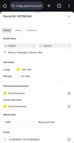 Tanah Kavling untuk Dijual di Payangan Gianyar 1500m2 Tanah Kavling untuk Dijual di Payangan Gianyar 1500m2